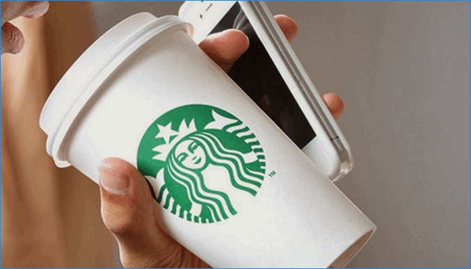 Кофе в Starbucks за Apple Pay