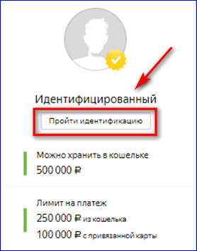 Как пройти идентификацию в Яндекс Деньги