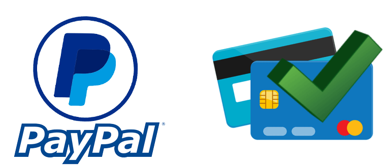 PayPal - подтверждение банковской карты